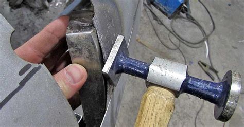 how to shrink sheet metal with hammer and dolly|hammer and dolly shrink tool.